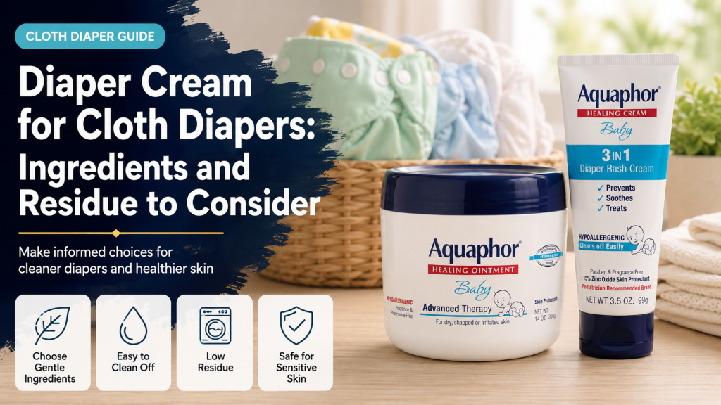 Diaper cream for cloth diapers guide covering ingredients and residue