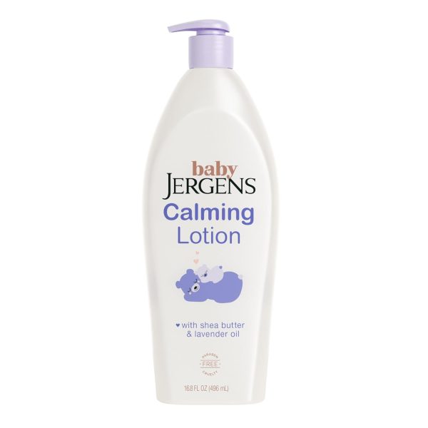Jergens Baby Calming Lotion With Shea Butter & Lavender Oil, 16.8 Fl Oz - 1