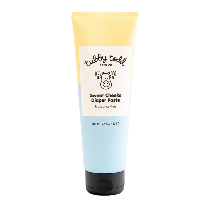 Tubby Todd Sweet Cheeks Diaper Paste, Diaper Rash Cream